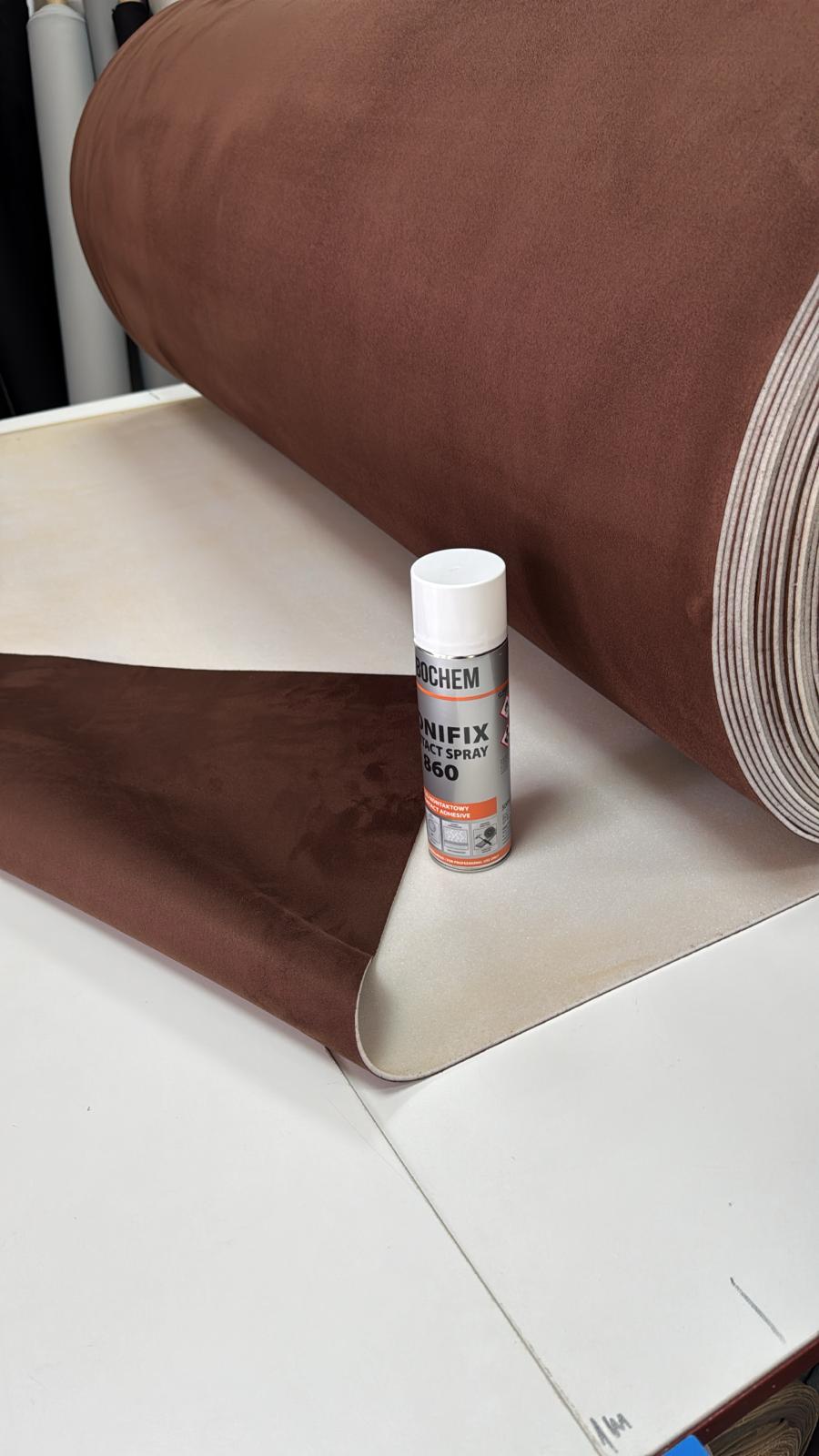 OFERTA - 2m Material Textil Tip Alcantara + 1 buc Adeziv Bonifix + X2 FABRICS&LEATHER - soluție pentru curățarea pielii și reîmprospătarea textilelor auto