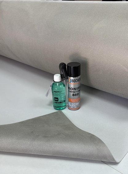 OFERTA -  2m Material  Textil Tip Alcantara + 1 buc Adeziv Bonifix + NO ODORS - soluție pentru îndepărtarea mirosurilor neplăcute din interiorul auto